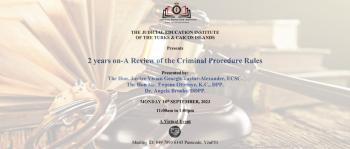 2 YEARS ON-A REVIEW OF THE CRIMINAL PROCEDURE RULES